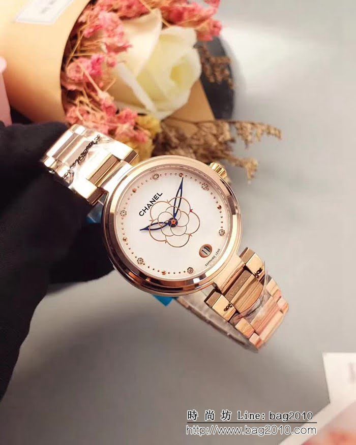 CHANEL香奈兒 山茶花新品力作 女士腕表 WSS3265